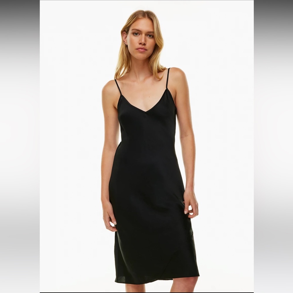 Wilfred satin slip dress